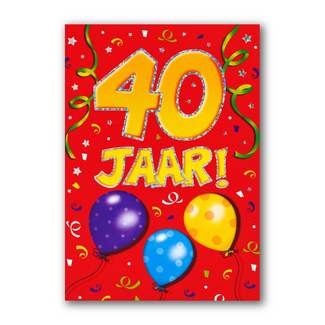 Artige Kaart - That funny age - 40 jaar - TFA048