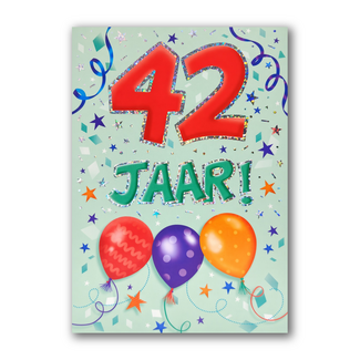 Artige Kaart - That funny age - 42 jaar - TFA052