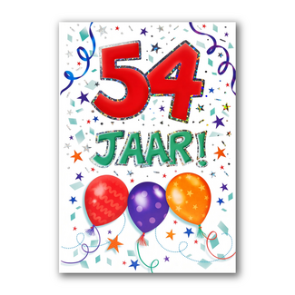 Artige Kaart - That funny age - 54 jaar - TFA067