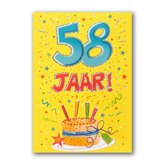 Artige Kaart - That funny age - 58 jaar - TFA071