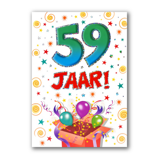 Artige Kaart - That funny age - 59 jaar - TFA072