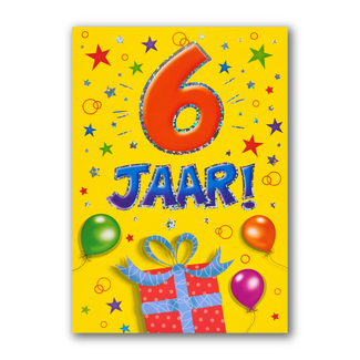Artige Kaart - That funny age - 6 jaar - TFA008