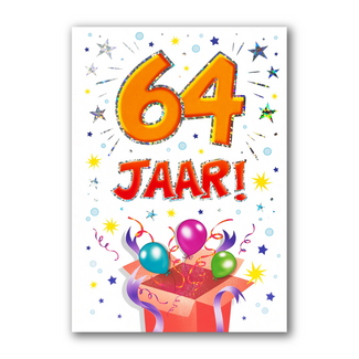 Artige Kaart - That funny age - 64 jaar -TFA079