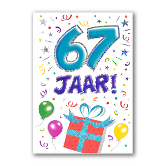 Artige Kaart - That funny age - 67 jaar - TFA084