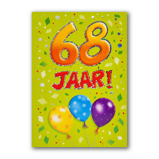 Artige Kaart - That funny age - 68 jaar - TFA085