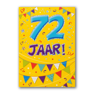 Artige Kaart - That funny age - 72 jaar - TFA090