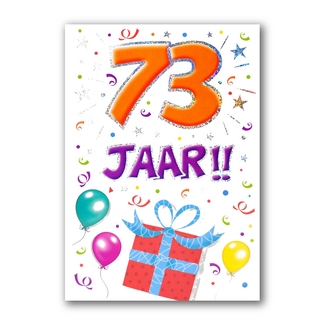 Artige Kaart - That funny age - 73 jaar - TFA091