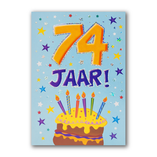 Artige Kaart - That funny age - 74 jaar - TFA092