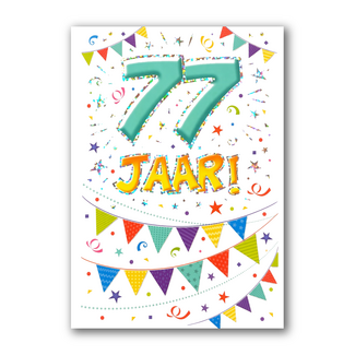 Artige Kaart - That funny age - 77 jaar - TFA096