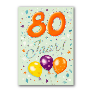 Artige Kaart - That funny age - 80 jaar - TFA099
