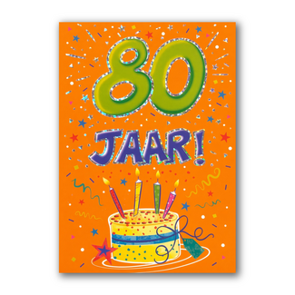 Artige Kaart - That funny age - 80 jaar - TFA101
