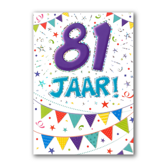 Artige Kaart - That funny age - 81 jaar - AT1046-C