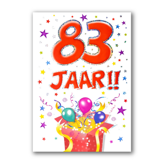 Artige Kaart - That funny age - 83 jaar - TFA104