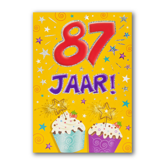 Artige Kaart - That funny age - 87 jaar - AT1047-C
