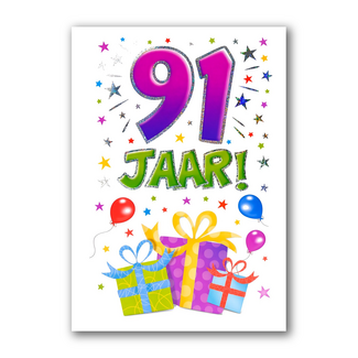 Artige Kaart - That funny age - 91 jaar - TFA114