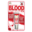 Partychimp Kunst bloed - Helder rood - Drogend - Tube op kaart - 15gr.