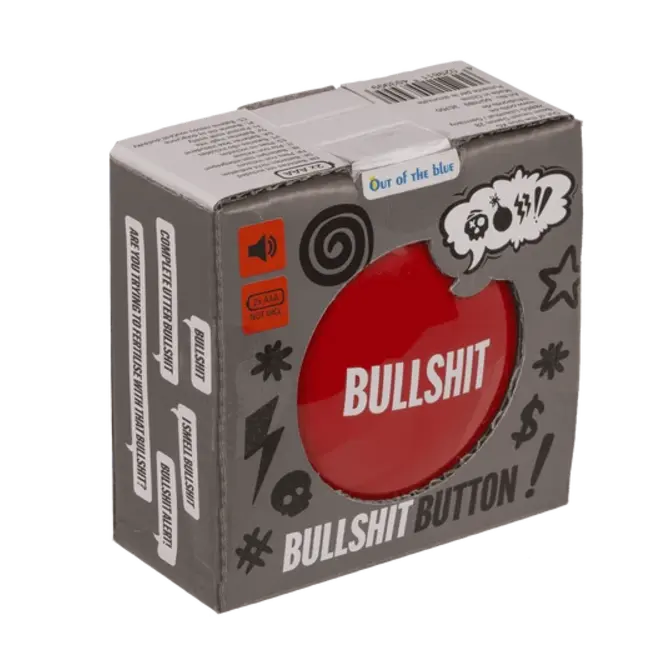 Out of the Blue Bullshit - Knop - 6 geluiden - 9cm