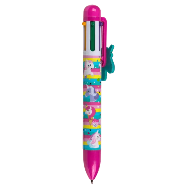 Out of the Blue Pen - Unicorn / eenhoorn - 6 kleuren - 1st.
