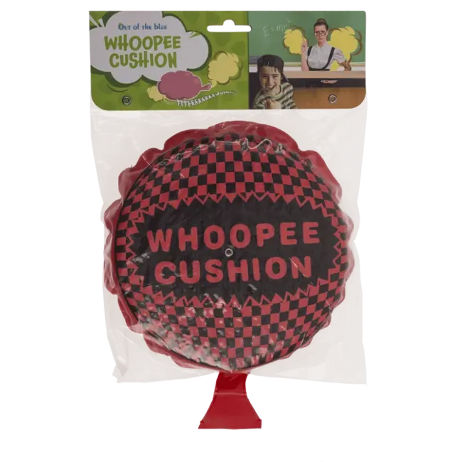 Out of the Blue Scheetkussen - Whoopie cushion - 19cm - 1st. - Willekeurig geleverd