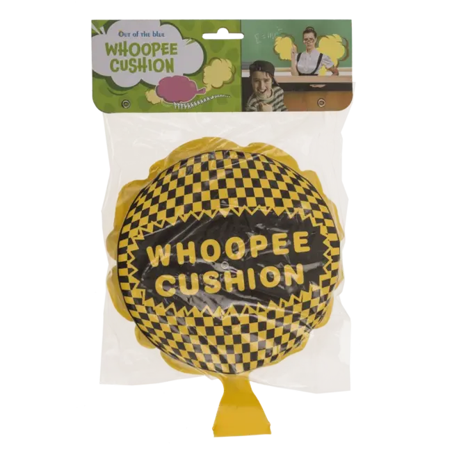 Out of the Blue Scheetkussen - Whoopie cushion - 19cm - 1st. - Willekeurig geleverd
