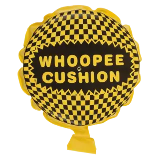 Out of the Blue Scheetkussen - Whoopie cushion - 19cm - 1st. - Willekeurig geleverd
