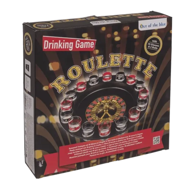 Out of the Blue Roulette shots - Drankspel