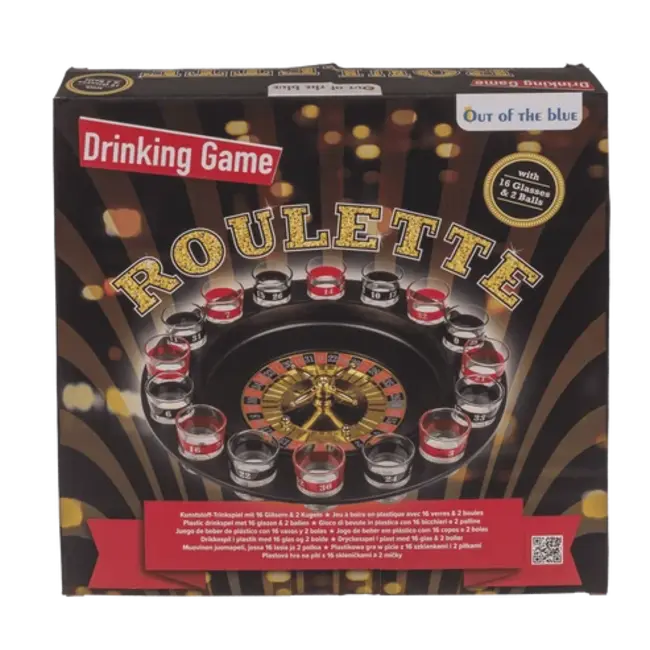 Out of the Blue Roulette shots - Drankspel