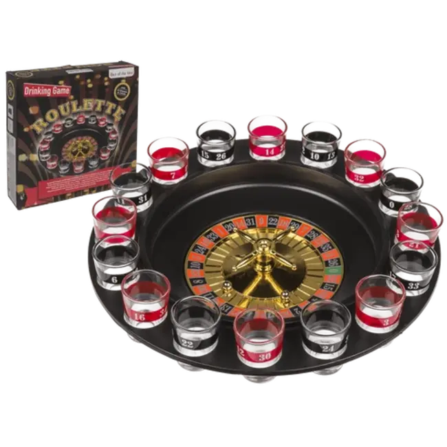 Out of the Blue Roulette shots - Drankspel