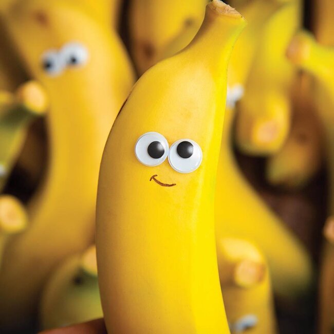 Kaart - Banaan met wiebeloogjes - Galleria - VB0.3031