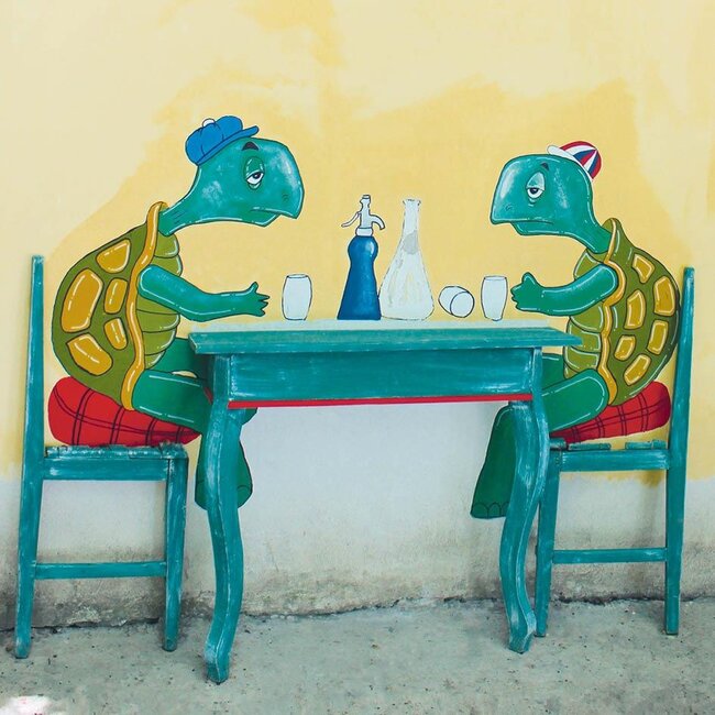 Kaart - Schildpadden aan tafel - Galleria - VB0.3043