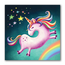 Kaart - Roze eenhoorn & regenboog - Galleria - VB0.3012