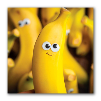 Kaart - Banaan met wiebeloogjes - Galleria - VB0.3031