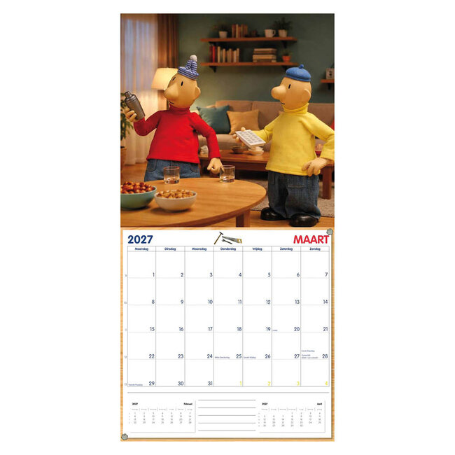 Comello Kalender - Buurman & Buurman - 2027 - 30x30cm