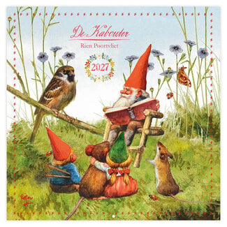 Comello Kalender - De kabouter - Rien Poortvliet - 2027 - 30x30cm