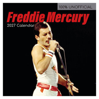 Comello Kalender - Freddie Mercury - 2027 - 30x30cm