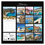 Comello Kalender - Mediterranean - 2027 - 30x30cm