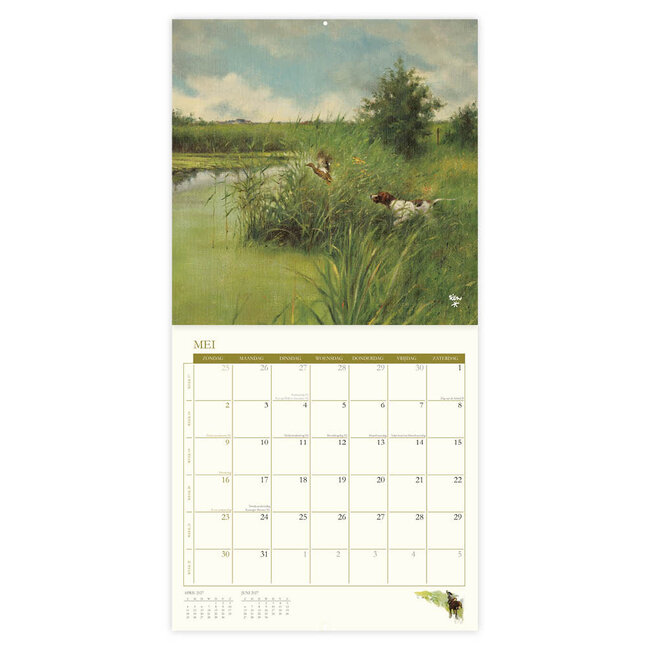 Comello Kalender - Rien Poortvliet - 2027 - 30x30cm