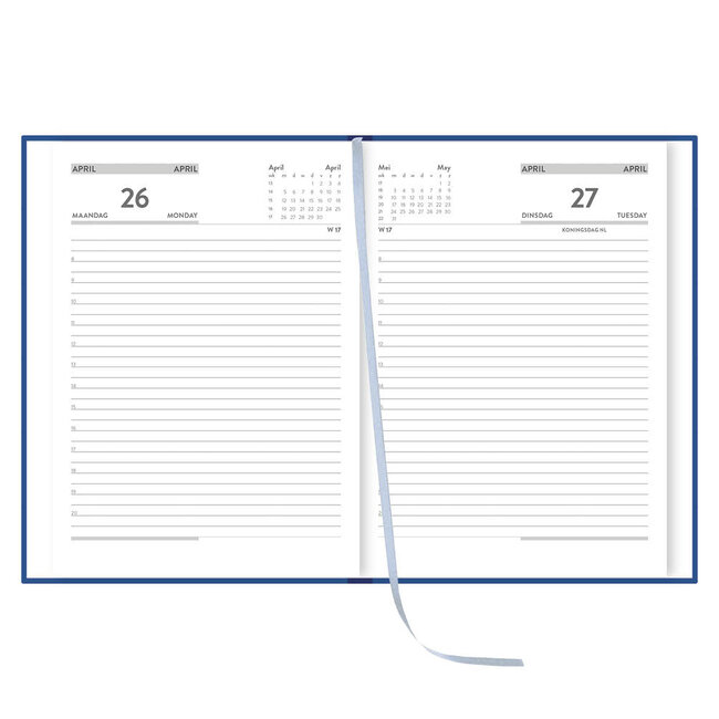 Comello Agenda - Donkerblauw - 2027 - 21x14,5cm