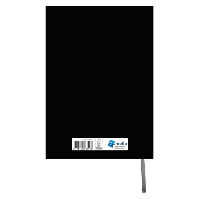Comello Agenda - Zwart - 2027 - 21x14,5cm