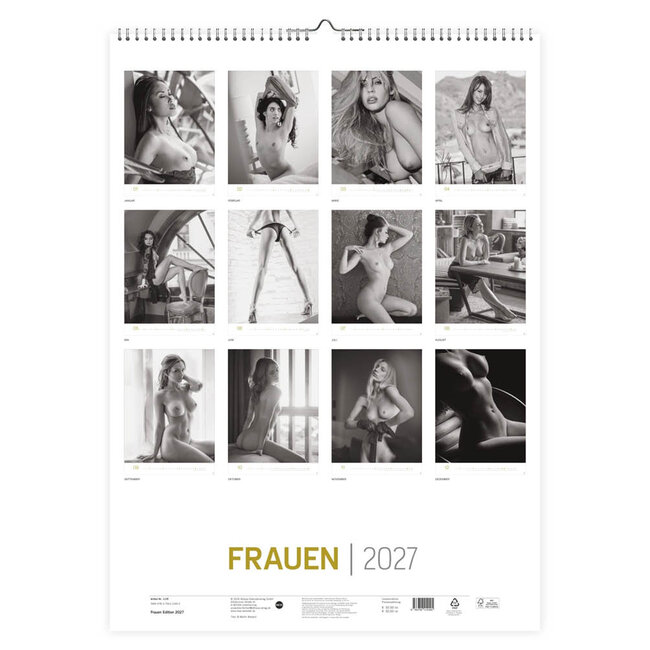 Comello Kalender - Vrouwen, Michael Reh - 2027 - 49x68cm