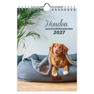 Comello Kalender - Honden - 2027 - 16,5x23cm