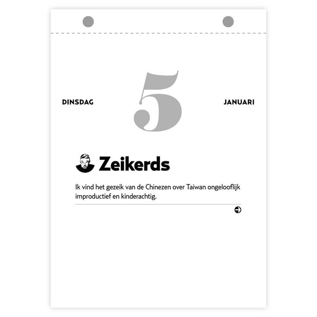 Comello Scheurkalender - Maarten! - 2027 - 13x18cm