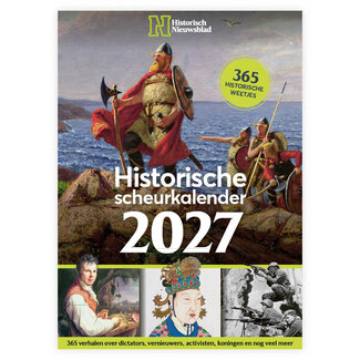 Comello Scheurkalender - Historische scheurkalender - 2027 - 13x18cm