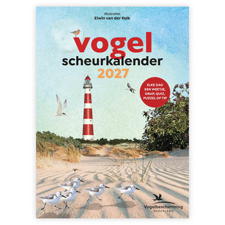 Comello Scheurkalender - Vogel, Erwin van der Kolk - 2027 - 13x18cm