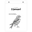 Comello Scheurkalender - Vogel, Erwin van der Kolk - 2027 - 13x18cm