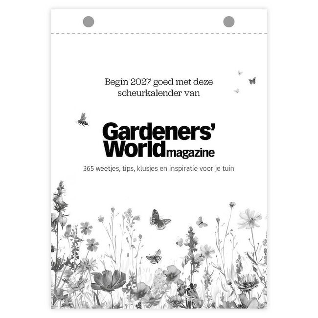 Comello Scheurkalender - Gardeners' world - 2027 - 13x18cm