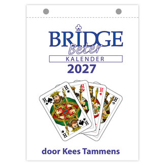 Comello Scheurkalender - Bridge beter - 2027 - 13x18cm