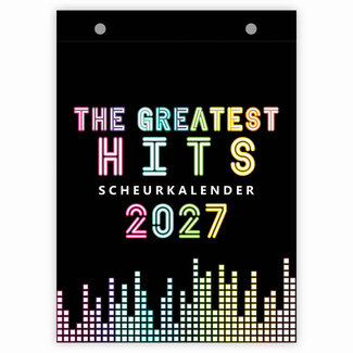 Comello Scheurkalender - The greatest hits - 2027 - 13x18cm