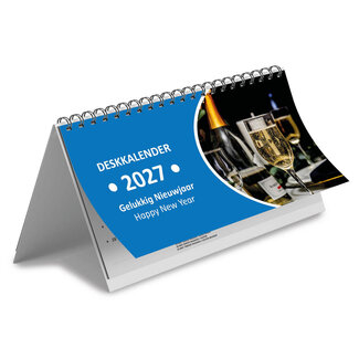 Comello Kalender - Gelukkig nieuwjaar, data - Desk - 2027