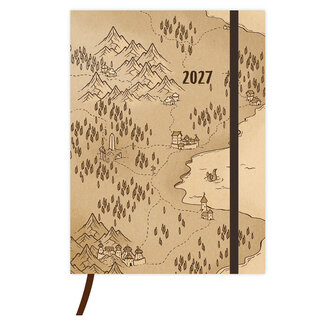 Comello Agenda - Schatkaart - 2027 - 10,5x14cm